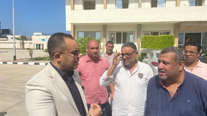 تفقد رئيس جهاز دمياط الجديدة