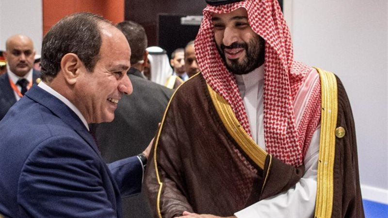 الرئيس السيسي وولي العهد السعودي