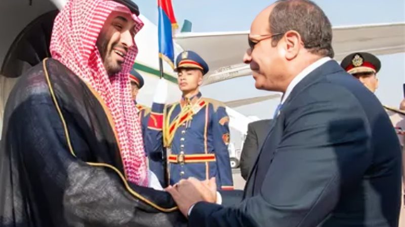 الرئيس السيسي وولي العهد السعودي