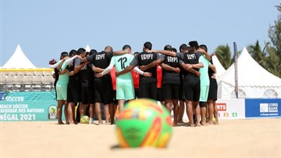 منتخبات أمم أفريقيا للكرة الشاطئية تخوض تدريباتها في الغردقة