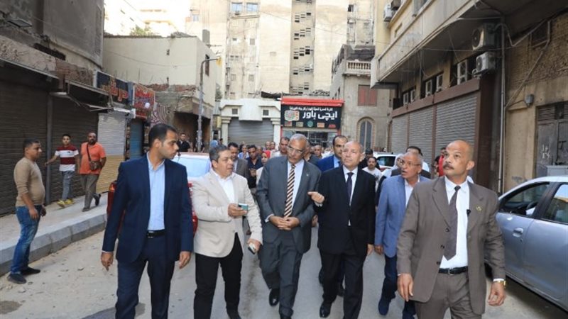 محافظ القاهرة بالجولة التفقدية