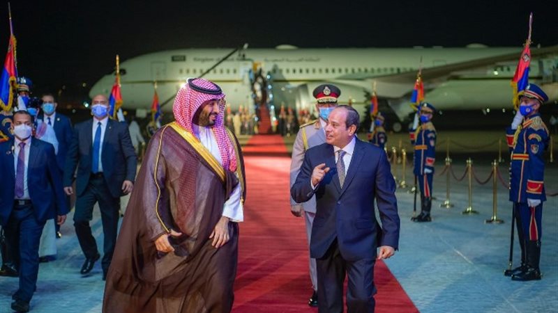 الرئيس السيسي والأمير محمد بن سلمان