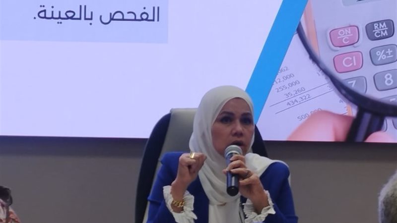 رشا عبد العال رئيس مصلحة الضرائب