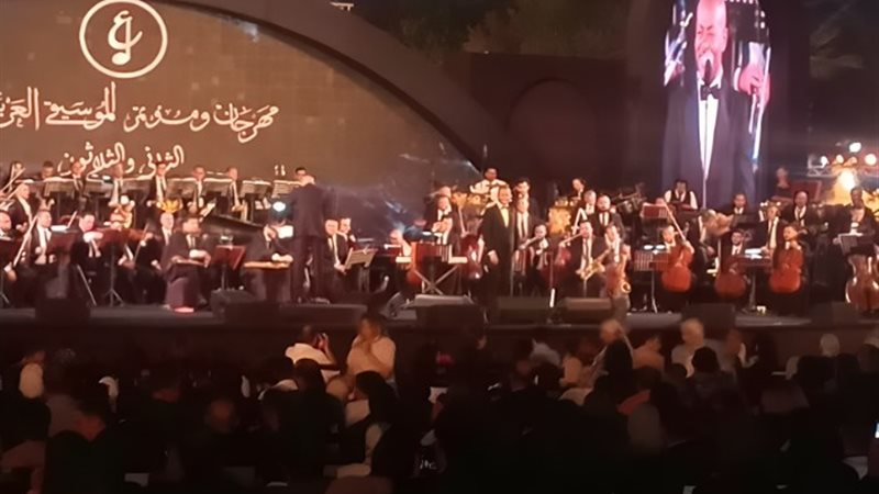 تامر عاشور في مهرجان الموسيقى العربية