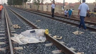 القطار 185 ينهي حياة طالبين أثناء عبورهما بالجيزة