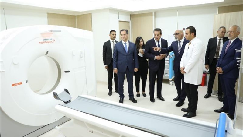 خلال تفقد مستشفى العاصمة الإدارية