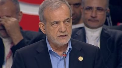 الرئيس الإيراني في بريكس: يجب بذل كل الجهود لإيقاف العدوان الإسرائيلي