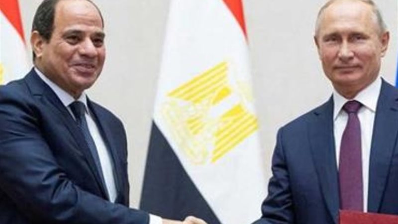 الرئيس الروسي فلاديمير بوتين الرئيس عبد الفتاح السيسي