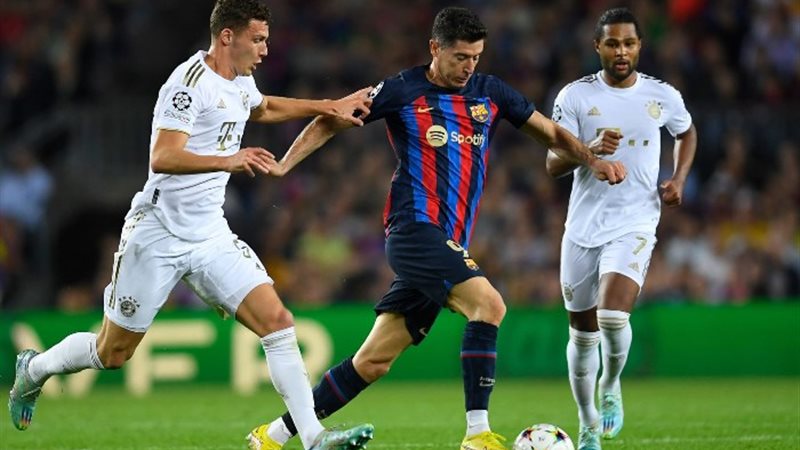 مباراة برشلونة وبايرن ميونخ
