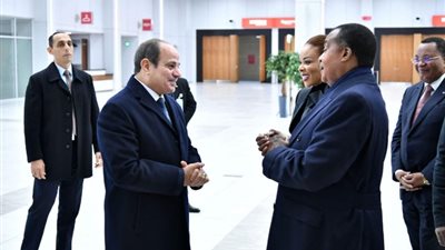 الرئيس السيسي يشارك في قمة بريكس بروسيا (صور)