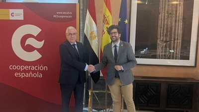 النائب العام يبحث التعاون القانوني مع مدير الوكالة الإسبانية للتعاون الدولي