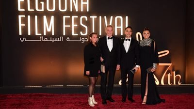أبناء الفنانين يخطفون الكاميرات على السجادة الحمراء فى مهرجان الجونة (صور)