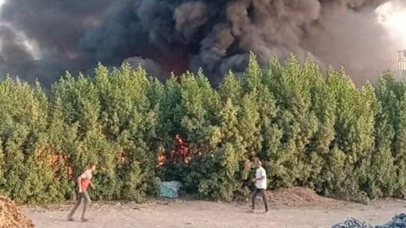 حريق_ ارشيفية