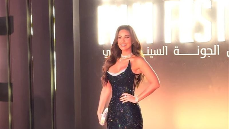 الفنانة مي سليم في مهرجان الجونة