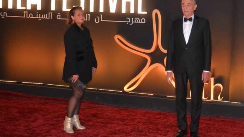 محمود شاهين وزوجته