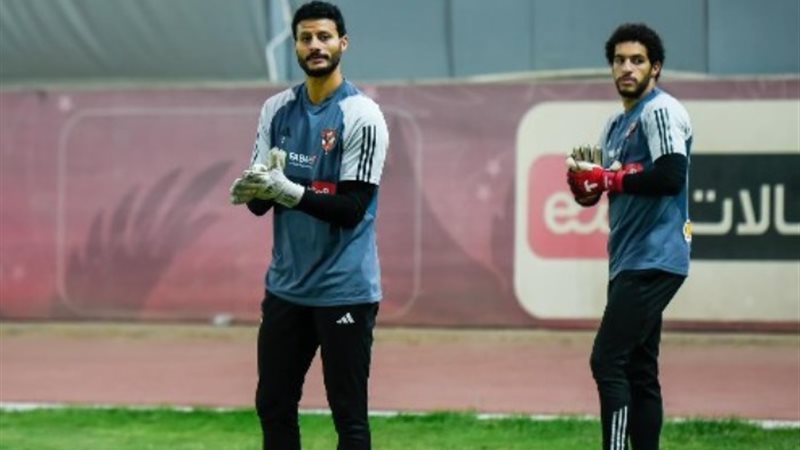 محمد الشناوي ومصطفى شوبير