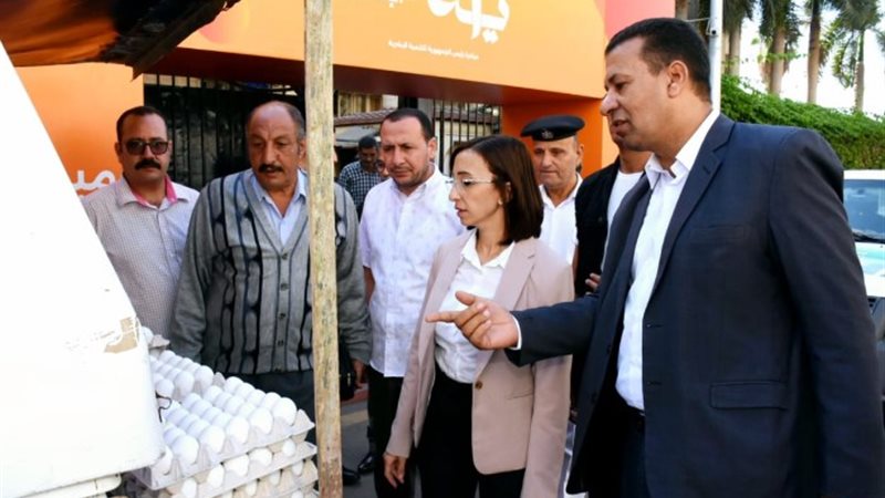 أحد منافذ وزارة الزراعة
