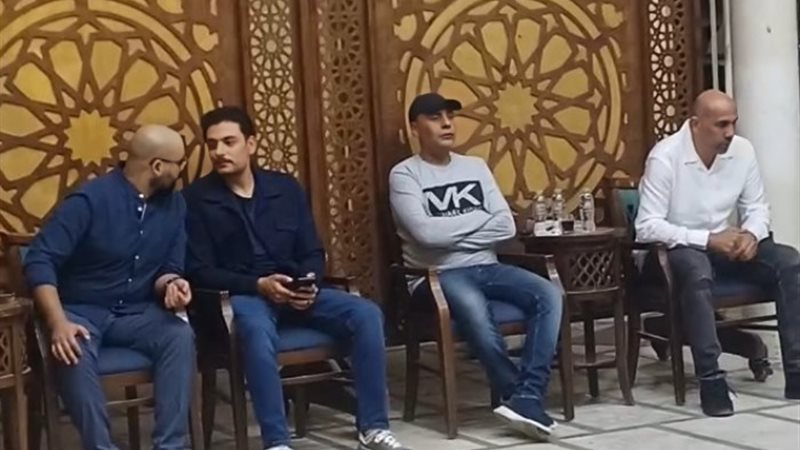 عزاء والدة عمرو القاضي