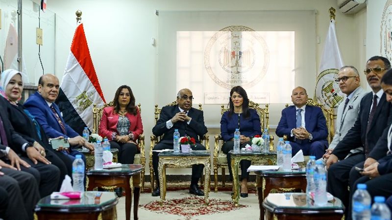 افتتاح أمورية الشهر العقاري والتوثيق بعين شمس