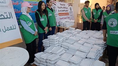 «2500 وجبة غذائية»، “مؤسسة نبيل الكاتب” تصل إلى 500 أسرة بالغربية