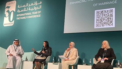 وزيرة التضامن: الإرادة السياسية سر نجاح مصر ولدينا لأول مرة مسؤول حكومي للتنمية