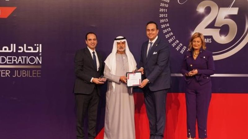 فوز مصر بالجائزتين الماسية والذهبية