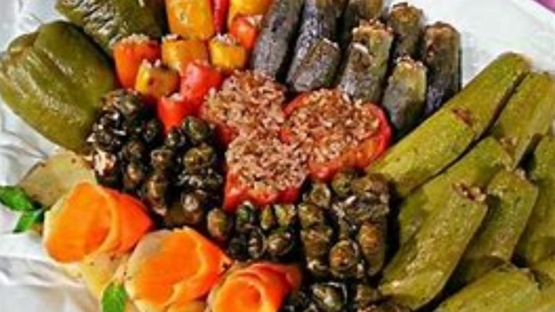 طبق محشى