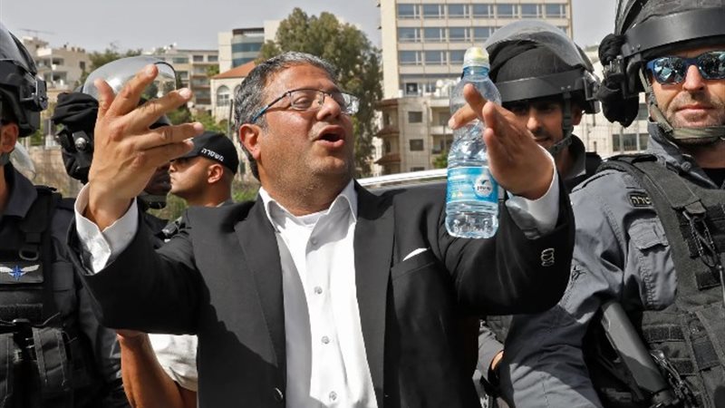 إيتمار بن جفير وزير الأمن القومي الإسرائيلي