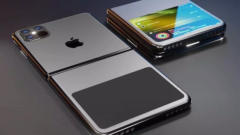 هاتف iphone flip القابل للطي