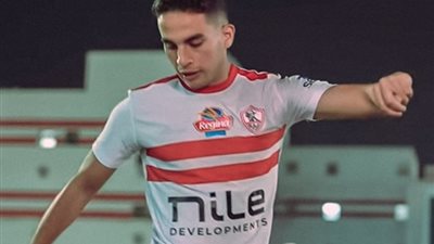 جلسة علاجية لـ محمد حمدي في تدريب الزمالك