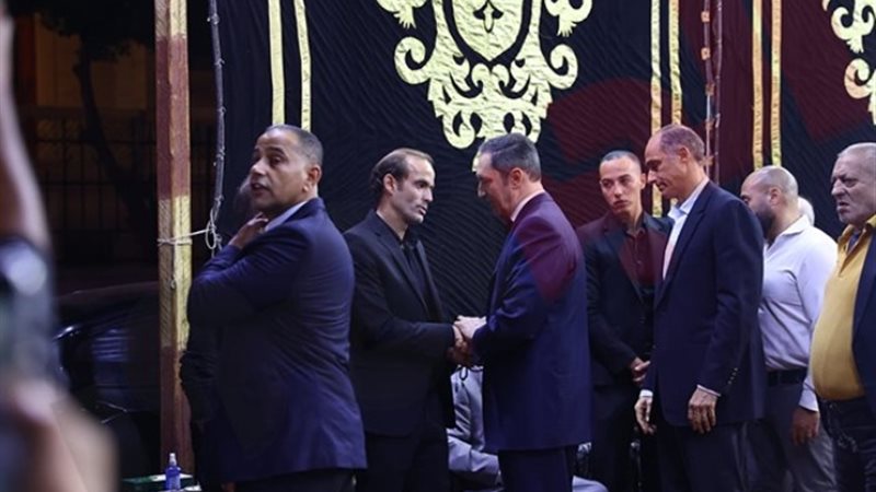 جانب من العزاء