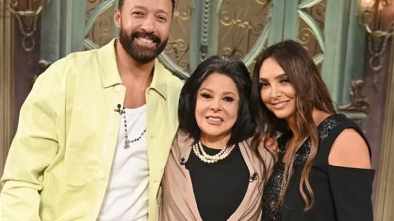 أحمد فهمي وأميرة فراج وإسعاد يونس