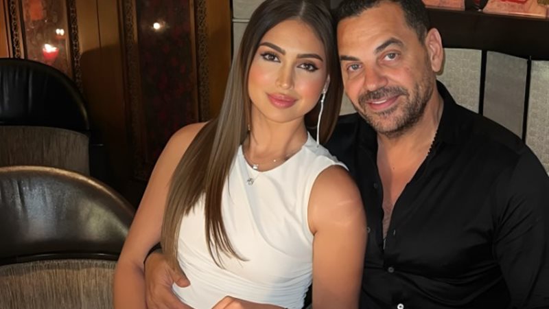 نيكول سعفان وطارق العريان
