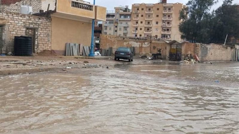 أمطار غزيرة فى المحافظات