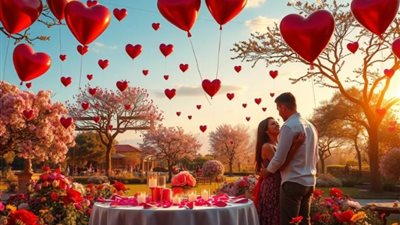 للعشاق في عيد الحب،  6 أماكن مثالية للاحتفال بأجواء رومنسية