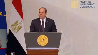 الرئيس السيسي يشاهد فيلمًا تسجيليًا عن جهود مصر في التنمية الشاملة