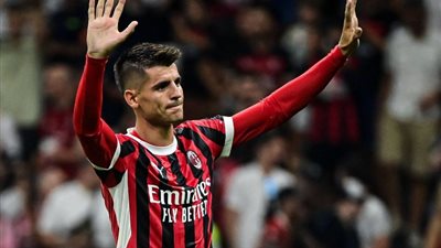 موراتا يُعيد التقدم لـ ميلان أمام ريال مدريد في دوري أبطال أوروبا