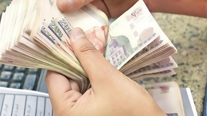 صرف المعاشات والمرتبات