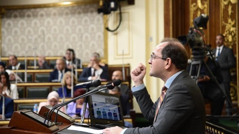 وزير المالية متحدثًا عن ديون مصر الخارجية