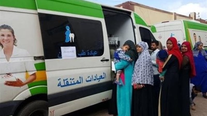 قوافل طبية مجانية