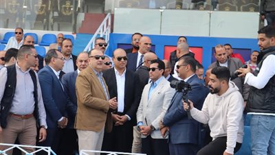 وزيرا قطاع الأعمال والرياضة يشهدان افتتاح تطوير ستاد 