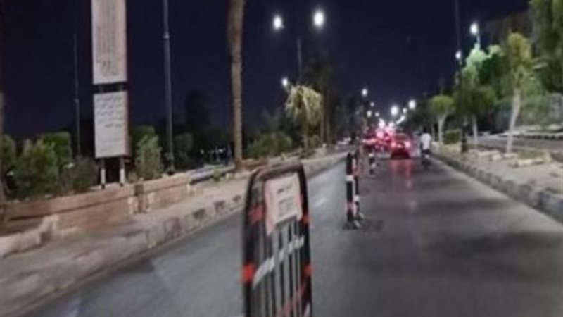 غلق طريق_أرشيفية