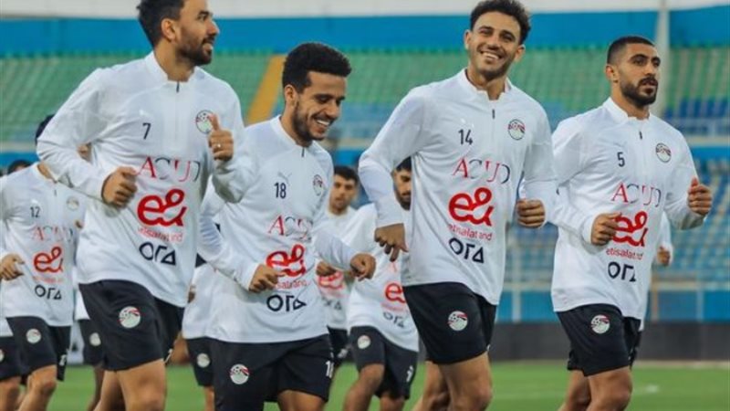 لاعبو منتخب مصر