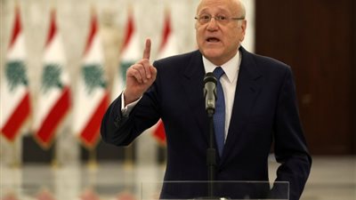 نجيب ميقاتي: يجب وقف العدوان الإسرائيلي على لبنان فورًا