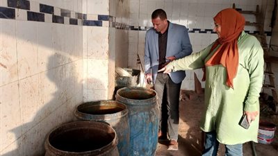 ضبط 10 طن سمك وملح طعام غير صالحة للاستهلاك الأدمي بالمنوفية