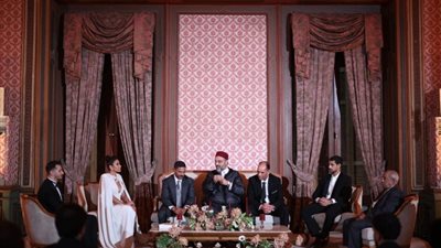 جدل بسبب فستان العروسة، المايسترو هاني فرحات يعقد قرانه (صور)