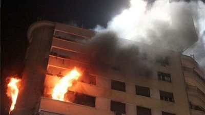 الحماية المدنية تسيطر على حريق شقة بجهينة غرب سوهاج