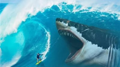 هل توقف الأضواء هجمات أسماك القرش على ركاب ألواح التزلج؟