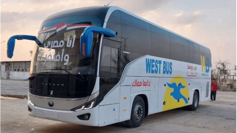 أتوبيسات «يوتنج» الصينية المصنعة بشركة النصر للسي