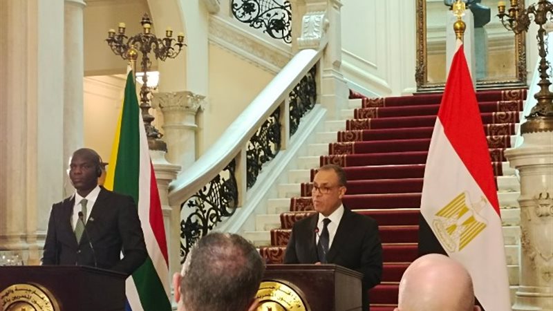 بدر عبد العاطي وزير الخارجية والهجرة ورئيس مجلس النواب اللب
